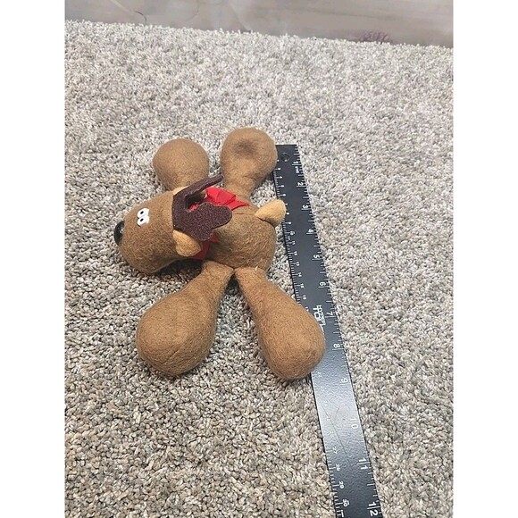 VTG Hallmark  Rodney The Reindeer  1988 Bean Bag Plush Toy - Picture 7 of 7